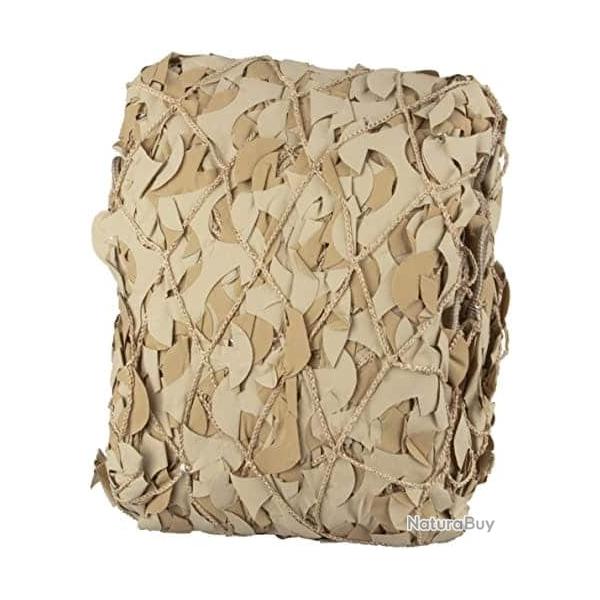 Filet De Camouflage Renforc Beige (Taille au choix) 3 x 6 m