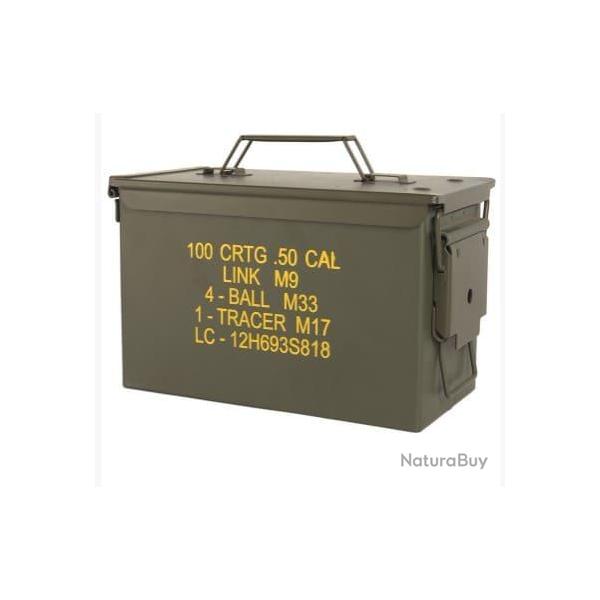 Caisse  munition cal 50 ammo box Neuve