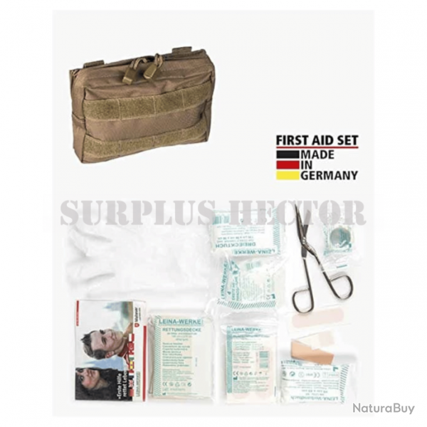 Leina Kit premiers secours Pro Petit 25 pices FIRST AID KIT TAN