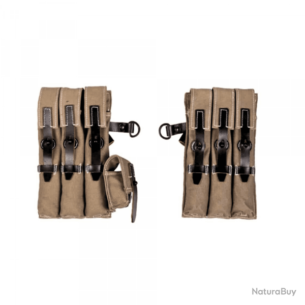 Paire Cartouchire / Porte Chargeur MP 40 Reproduction WW2 Premium