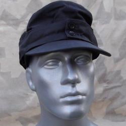 Casquette m43 Noire Moleskine Reproduction Premium - Militaria WW2 57
