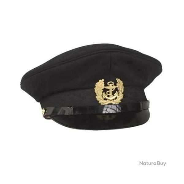 Visor Cap Casquette Marin Allemande Kriegmarine Bleu 57