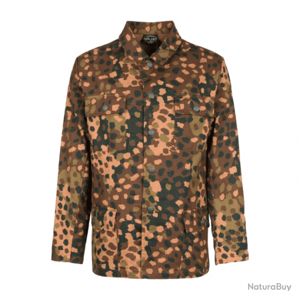 Veste Allemande Waffen Petits Pois Pea Dot M44 Erbsentarn