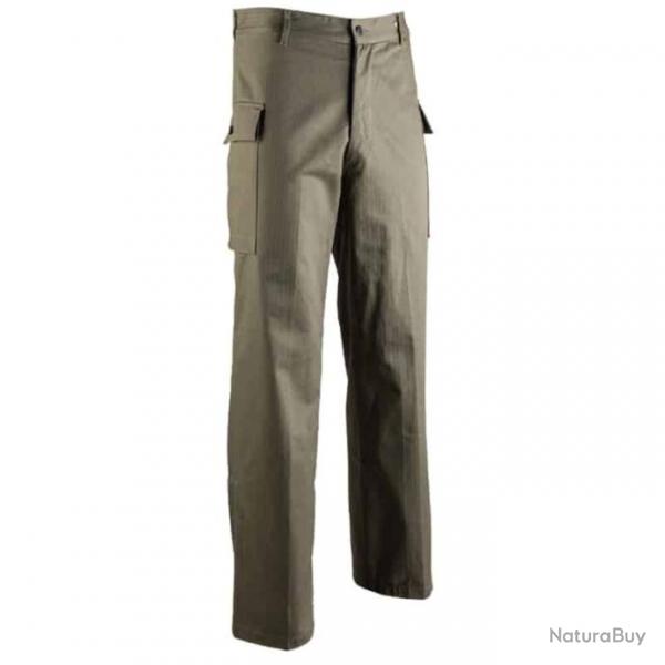 Pantalon HBT M.43 US OD7 Militaria Premium WW2