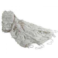 Filet / Bâche de Camouflage Cordé Haute Résistance Blanc 3 x 6 m