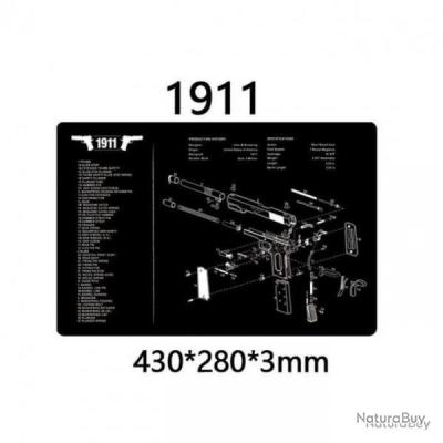 Tapis Nettoyage 3D Tekmat 1911 Découpé