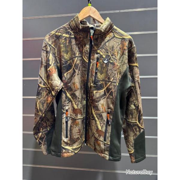 Sweat-shirt Zipp Percussion camouflage