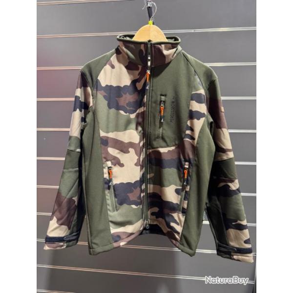 Blouson softshell Camo Percussion