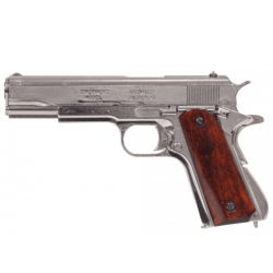 Colt 45 Mod 1911 Chrome DENIX - Entièrement démontable