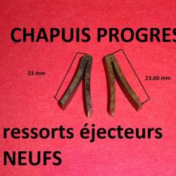 paire de ressorts éjecteurs NEUFS de fusil CHAPUIS PROGRES - VENDU PAR JEPERCUTE (SZA728)