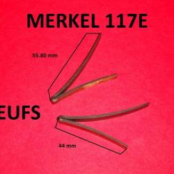 paire ressorts éjection fusil MERKEL 117E juxtaposé à ajuster - VENDU PAR JEPERCUTE (SZA735)