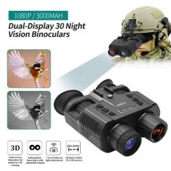 Casque lunettes Vision Nocturne Imagerie Parfaite 1080P Capteur Infrarouge Portée 300M Haute Qualité