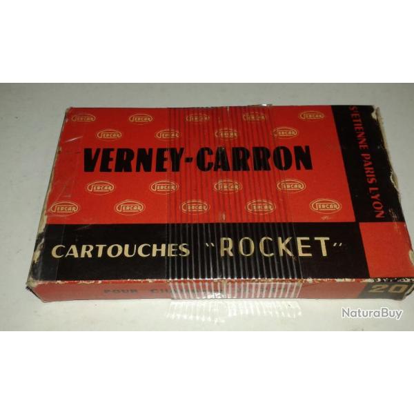 Cartouches "Rocket" Verney-Carron cal 20/76 plomb n 0