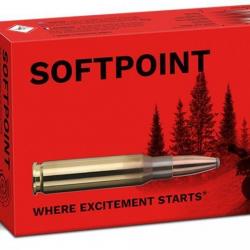 CARTOUCHES GECO SOFTPOINT CAL 9,3X62 255GR X20