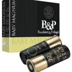 BOITE DE 10 CARTOUCHES B&P BABY MAGNUM 12/70 N°2