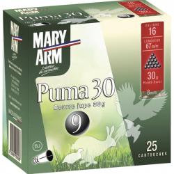 CART. MARY ARM PUMA 30 CAL. 16 67 MM 28 G BJ BTE 25