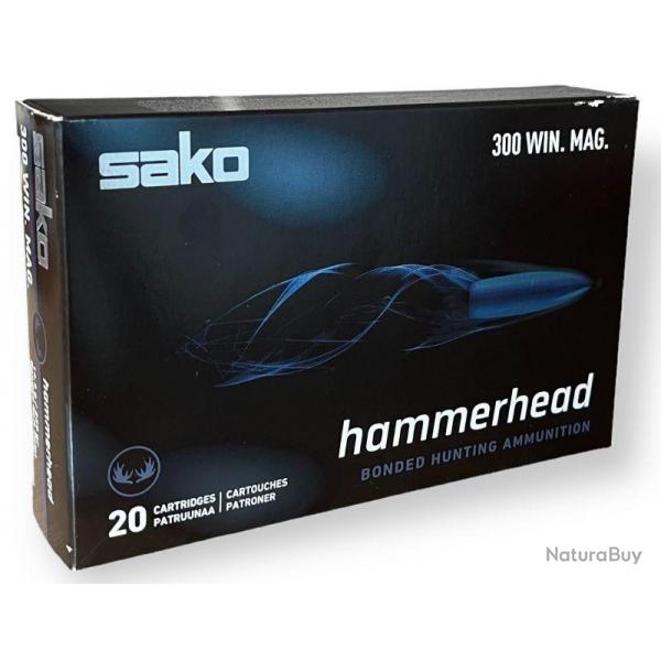 CARTOUCHES SAKO HAMMERHEAD CAL 300 WIN MAG 220GR X20