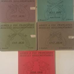 Exemplaires complets des six cahiers de Jean Boudriot