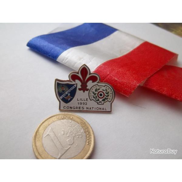pin's collection militaire Lille 1992 UNC soldat de France UNCAFN