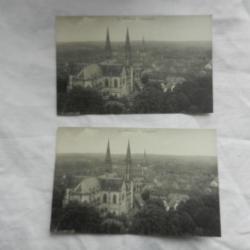 lot de deux anciennes cartes postales  Obernai - Alsace 67