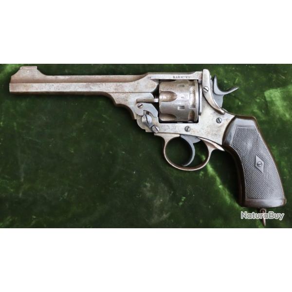 revolver  brisure Webley MKVI calibre 455