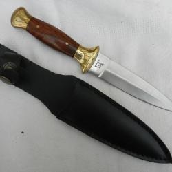 dague poignard de chasse poignée palissandre