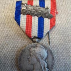MEDAILLE   médaille chemins de fer  1936  x