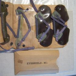 Paquet de 4 lunettes de protection  M1 US WW2 USA américain  x