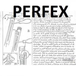 5 pages de DEMONTAGE ET CARACTERISTIQUES du fusil PERFEX MANUFRANCE (envoi par mail) (m1901)