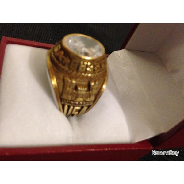 Bague Chevalire US Army Engineers Plaqu Or Taille 8 us ou 57 Fr