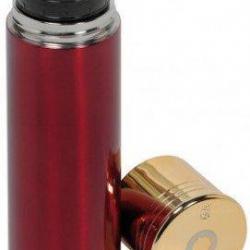 Bouteille isotherme Thermos rouge en forme de cartouche