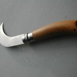 Couteau Serpette OPINEL à Bague de Sureté Outil de Jardin T.Bon Etat Collection