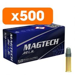 Pack 500 cartouches Magtech.22 lr. Standard Velocity - Frais de port inclus (OPMAG2024)