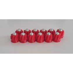 12x Ogives rouges billes acier 6mm slug pour HDR 50 T4E Umarex co2