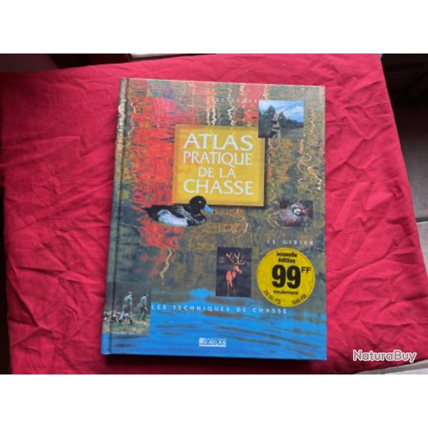 Livre Atlas pratique de la chasse