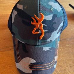 Casquette browning camouflage neuve