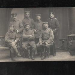 guerre 1914-1918 alsace lorraine metz troupiers et sous-officiers de l'infanterie régiment nr 5,