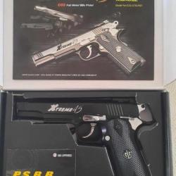 Pack airsoft Xtreme45 Colt 1911 G&G Armament