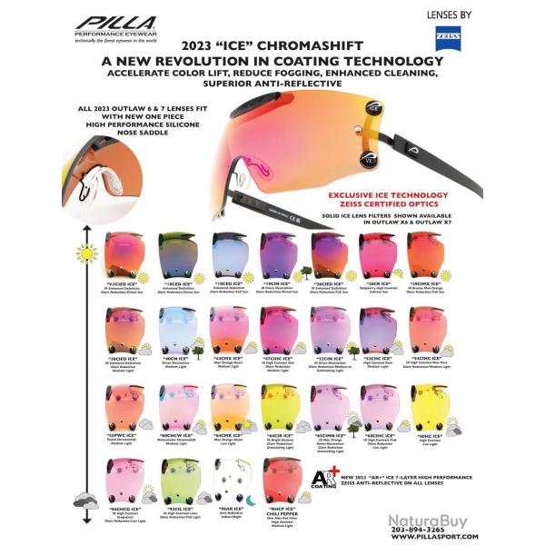 MASQUES PILLA OUTLAW OU PANTHER 55PWC AUTRE A PRECISER