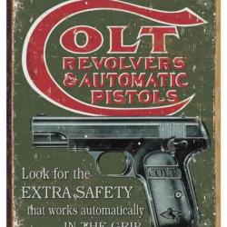 Plaque décorative Colt Pistols