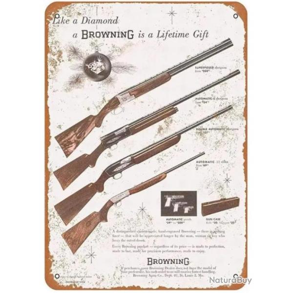 Plaque dcorative Browning