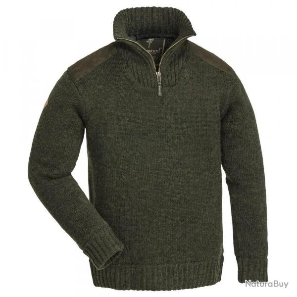 Pull Col Montant pour Enfant Kaki Ouragan Pinewood - 6A
