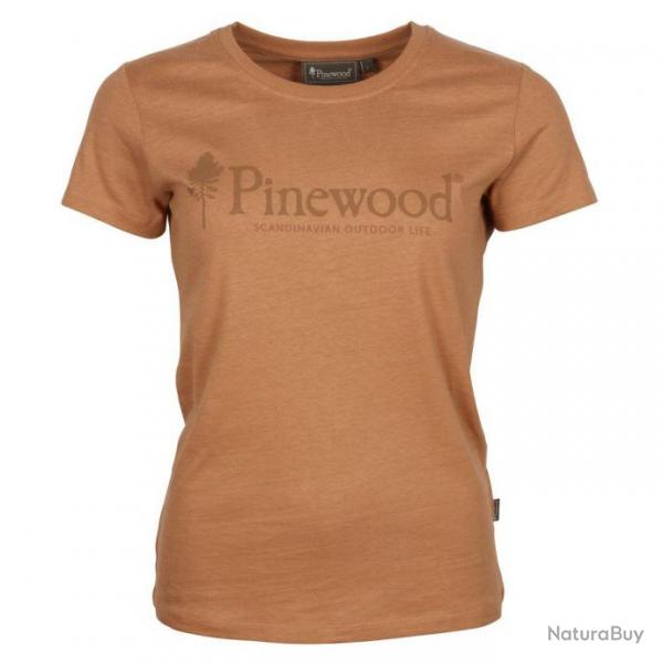 T Shirt Outdoor Life Terracotta pour Femme Pinewood