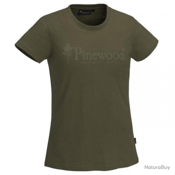 T Shirt Outdoor Life Kaki pour Femme Pinewood
