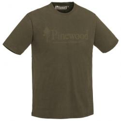 T Shirt Vert Outdoor Life Pinewood