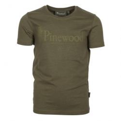 T-Shirt Outdoor Life pour Enfant Kaki Pinewood - 12A