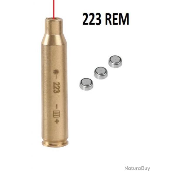 Cartouche laser de rglage calibre 223 Rem