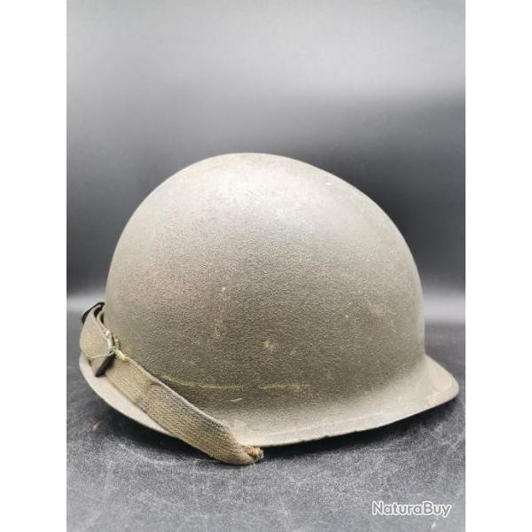Arme malienne - casque de type M1 de fabrication allemande - souvenir soldat franais
