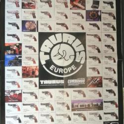 Poster Magazine Commando Armes Taurus & Défense Couteau