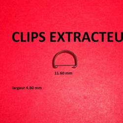 clips maintien des extracteurs style ANSCHUTZ / TOZ / GAUCHER / KRICO .... carabine 22lr - (D23C86)